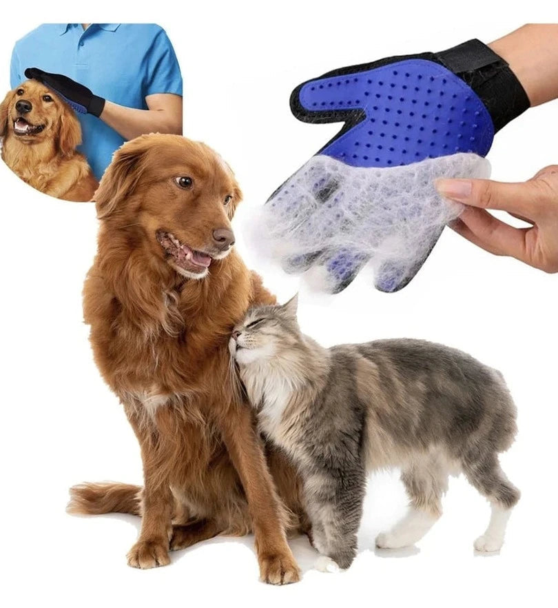 Guante quita pelo para mascotas